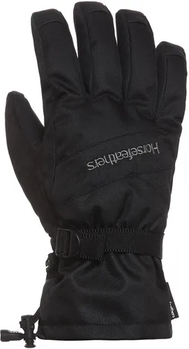 Horsefeathers Cornell Handschuhe Unisex L Schwarz - Winddichte und isolierende Handschuhe für Skifahrer und Snowboarder in Größe L. Ideal für kalte Tage, aus recyceltem Polyester gefertigt. Entdecken Sie weitere Produkte von Horsefeathers bei Bergfreunde.de!