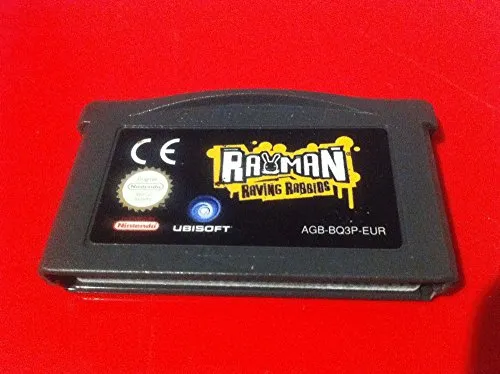 Rayman Raving Rabbids - Spiele für Game Boy Advance, lustiges und chaotisches Gameplay mit den verrückten Rabbids für stundenlangen Spielspaß.