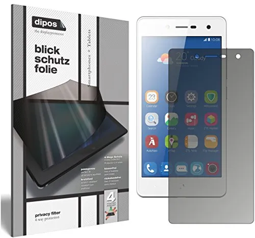 dipos I Blickschutzfolie matt kompatibel mit ZTE Blade L7 Sichtschutz-Folie Display-Schutzfolie Privacy-Filter