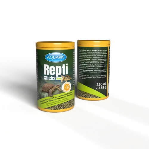 AQUARIS Repti Sticks Herbi 250 ml