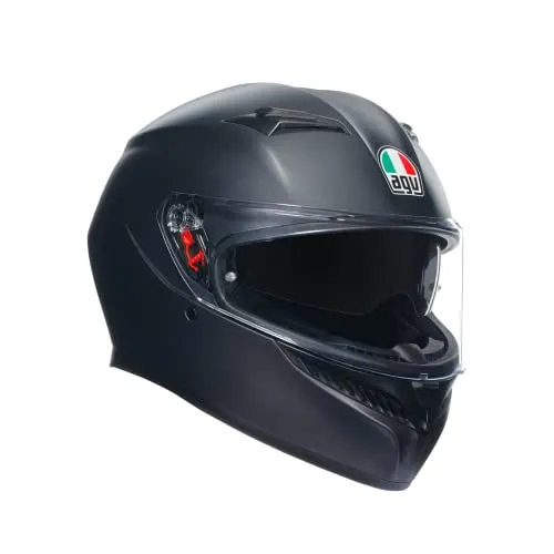 AGV K3 E2206 MPLK Motorradhelm - Herren Integralhelm mit UV-Visier - Motorradhelme mit ECE Vollvisier, kratzfestem UV-Visier und optimaler Schweißabsorption für höchsten Tragekomfort und Sicherheit auf der Straße.