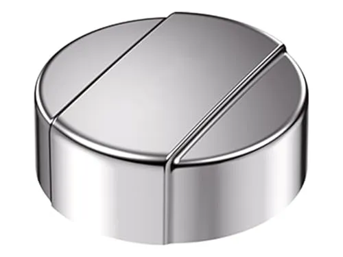 BLANCO Drehbetätigung Chrom rund - Abflussstopfen, modernes Design und hohe Funktionalität durch ergonomisches Design, passend zu allen BLANCO Spülen und chromfarbigen Armaturen.