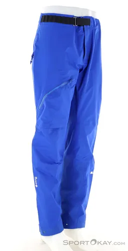 Mammut Eiger Nordwand Advanced Hardshell Pants - Hochtourenhosen - Robuste und leichte Regenhose in Blau, GORE-TEX, wasserdicht und winddicht, perfekt für Expeditionen und Hochtouren.