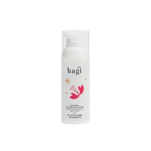 Hagi Power Zone – Lifting-Tages-Gesichtscreme, Anti-Falten, stellt die Hautglätte wieder her, Galactane, Oligosaccharide, Panthenol, 50 ml