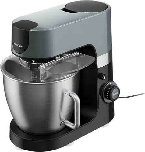 SILVERCREST Profi Küchenmaschine SKMP 1300 D3 - Küchenmaschine mit 6,3 L Kapazität und 1300 W Leistung, ideal zum Kneten und Rühren für kreative Kochabenteuer.