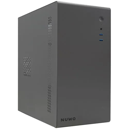 eXtremeBit Smart Computer PC zusammengebaut, Prozessor Core i5-9400, Arbeitsspeicher 16 GB, SSD 500 GB, Win 11 Pro, Office 2021 - Grau