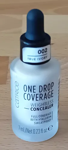 Catrice One Drop Coverage Weightless Concealer Hyaluron Nr. 002 True Ivory - Neu