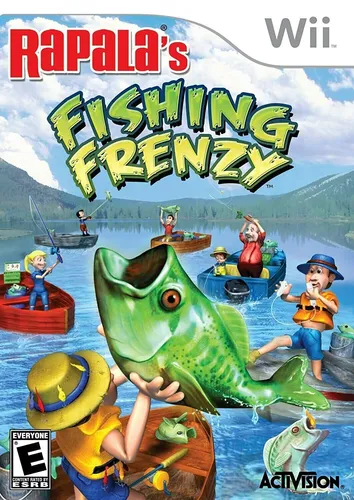 Activision Rapala's Fishing Frenzy Nintendo Wii Sport Angelspiel E-Everyone