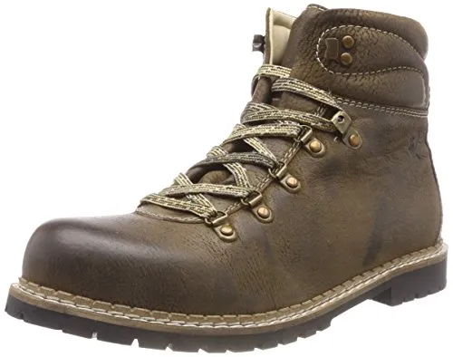 Spieth & Wensky 550 H Jarrek-Boots, Herren Combat Boots, Braun (Rustic 2244), 44 EU (10 UK) - Elegante Herren Combat Boots aus hochwertigem Wildbockleder, ideal für festliche Anlässe. Mit atmungsaktivem Fußbett und geschmackvoller Schnürung bieten sie hohen Tragekomfort und Vielseitigkeit.