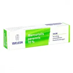 MERCURIALIS PERENNIS 10% Salbe 25 g - MERCURIALIS PERENNIS 10% Salbe 25 g, ideal zur Unterstützung der Hautpflege, in praktischer 25 g Tube für den täglichen Gebrauch.