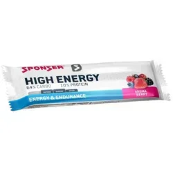 SPONSER Energieriegel High Energy Bar Berry | 45g Riegel