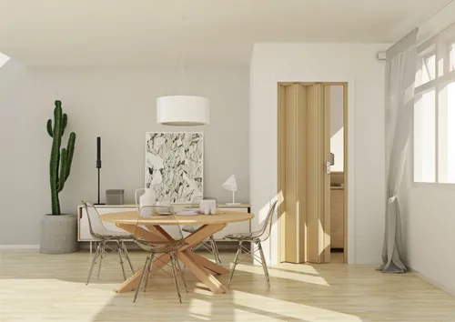 Marley Falttür Rapido Holz-Dekor, 83 x 204 cm - Türen, stilvolle Falttür im Holz-Dekor, platzsparend und ideal für moderne Wohnräume.