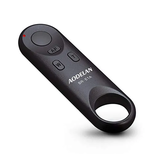 AODELAN Bluetooth Fernauslöser BR-E1A Wireless Shutter Kabelloser Fernbedienung für Canon EOS R, EOS R6, EOS R7, EOS RP, 6D Mark II, 77D, 200D, 90D, M50, M6 Mark II, R5, G7 X Mark III, G5 X Mark II
