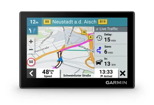 Garmin Drive 53 USB-C Europa - 5-Zoll-Navigationssystem mit kostenlosen Kartenupdates, live Verkehrsupdates und entspiegeltem Display für optimale Sichtbarkeit