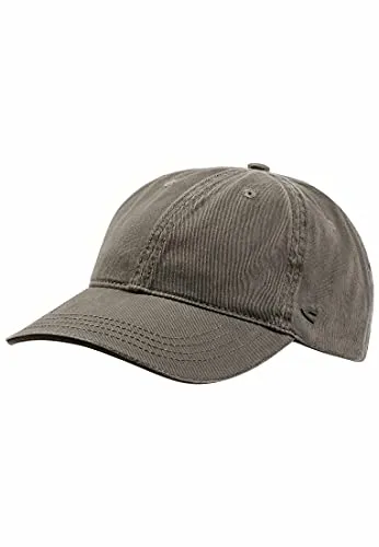 camel active Herren Cap Taupe - Baseball Cap aus 100% Baumwolle mit verstellbarem Schnallenverschluss, ideal für Outdoor-Aktivitäten und bietet hervorragenden Sonnenschutz.