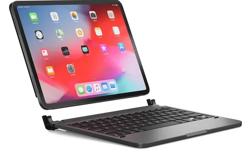 BRYDGE 11 Pro - Hochwertige Bluetooth Tastatur für iPad Pro 11 - Tastaturen mit Aluminium-Gehäuse, 3-stufige LED-Hintergrundbeleuchtung und bis zu 12 Monate Akkulaufzeit - ideal für Home Office und flexibles Arbeiten.