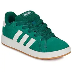 adidas GRAND COURT KIDS Sneaker - Sneaker low mit sportlichem Design, inspiriert vom adidas Superstar. Perfekt für aktive Kinder, bequem und stylisch in Collegiate Green.