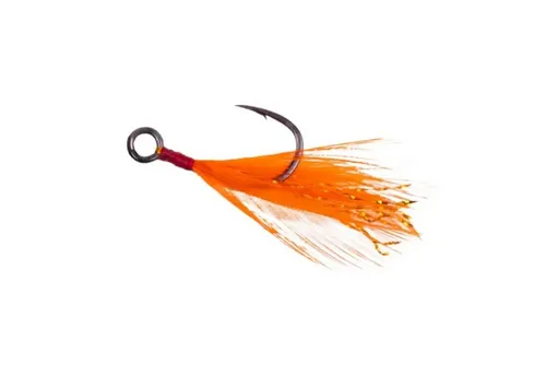 Zeck Fishing Kunstköder Zeck Feathered Single Hook - 2 Einzelhaken