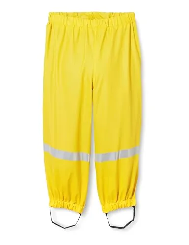 Playshoes Matschhose Regenlatzhose Ungefüttert Unisex Kinder - Regenhosen für Jungen, wind- und wasserdicht mit 5000 mm Wassersäule, ideal für spielerisches Toben bei jedem Wetter.