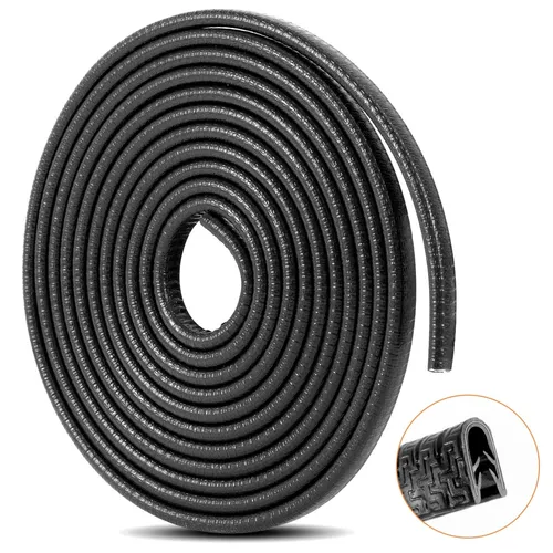 Kantenschutz Autotür 5M UForm Gummi Kantenschutz Auto Universal Fit Schwarz G...