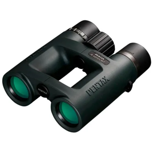 Pentax AD 9x28 WP Fernglas - Wasserdichtes 9x28 Fernglas mit mehrfach vergüteten Linsen für brillante Sicht und sicheren Halt durch Gummiarmierung – ideal für Outdoor-Abenteuer.