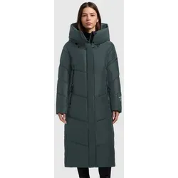 khujo Steppmantel PULSET MATT große Kapuze, Reißverschlusstaschen