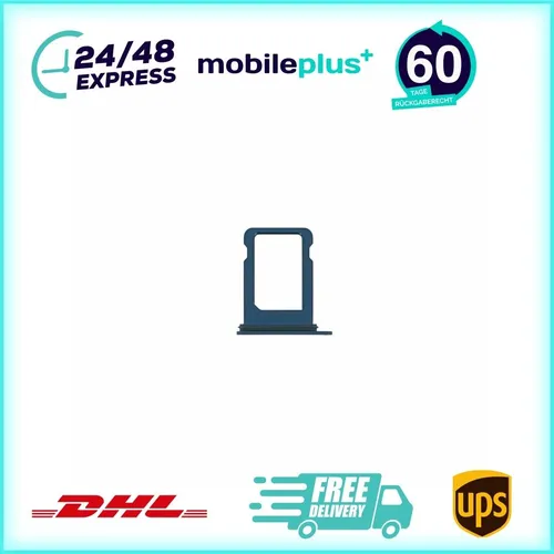 Ladebuchse für iPhone 12 Mini Blau Sim Kartenhalter