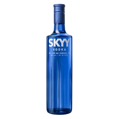 Skyy Vodka 40% Vol. 0,7l – Höchste Reinheit - Der Skyy Vodka begeistert mit außergewöhnlicher Qualität und einem einzigartigen Herstellungsverfahren. Genießen Sie diesen milden, klaren Vodka pur oder in Cocktails.