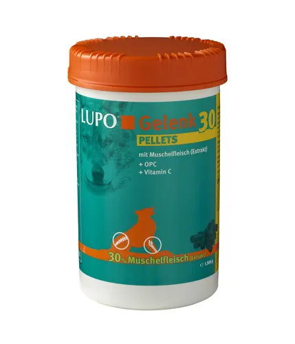 Luposan Gelenk 30 | 675g Ergänzungsfuttermittel für Hunde - Tiergesundheit: Fördert die Gelenkbeweglichkeit und unterstützt die Gesundheit Ihres Hundes mit hochwertigen Inhaltsstoffen.