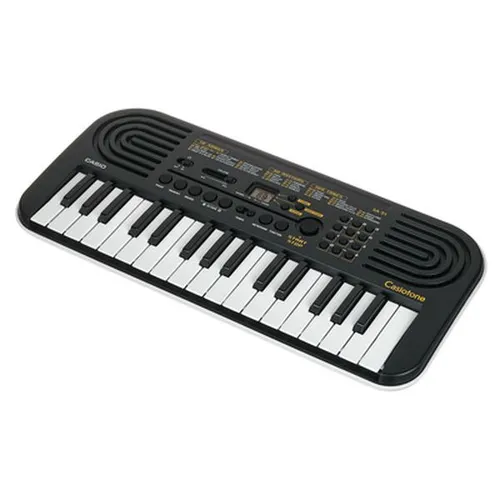 Casio SA-51 Mini-Keyboard - 32 Mini-Tasten, 100 Klangfarben und 50 Rhythmen für kreative Musikproduktion