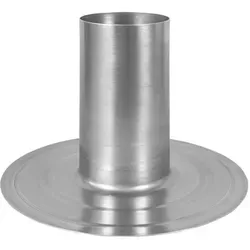 Skoberne Condens Blue Flachdachkragen D 160 D 170 250 mm lang Aluminium - Motorradreifen - Hochwertiger Flachdachkragen aus Aluminium für sichere Abgasführung, langlebige Dichtigkeit und einfache Montage.