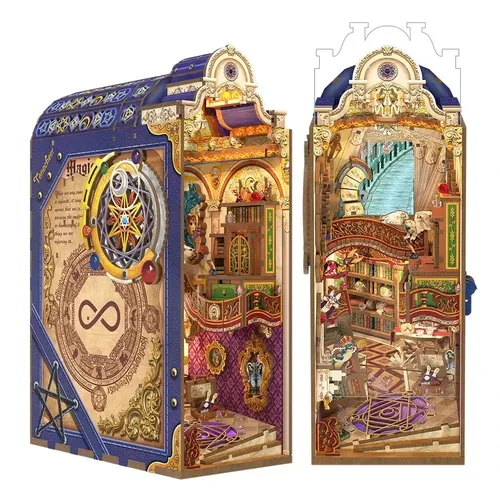 Magical Library - Tonecheer Geschenkbuch - Entdecken Sie die Magical Library, ein einzigartiges Geschenkbuch für 49.99 €, das Fantasie und Inspiration vereint. Ideal für Bücherliebhaber!