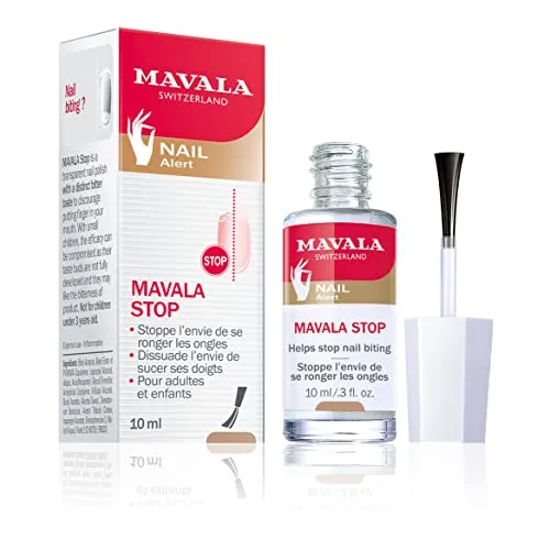 Mavala Transparent, Stop Mavala Stop zu Verhindert Nägelkauen und Daumenlutschen für Kinder und Erwachsene, 10 ml