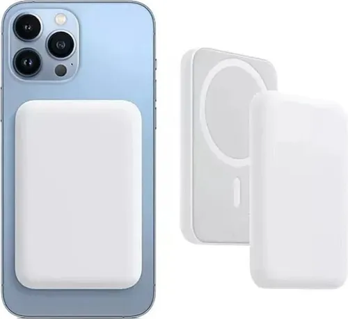 MagSafe Akku Powerbank für Apple iPhone 12-16 Pro Max/Plus - Sonstiges Handyzubehör mit kabellosem induktivem Laden und 10.000mAh Kapazität – ideal für unterwegs, um Ihr iPhone oder AirPods schnell und ohne Kabel aufzuladen.