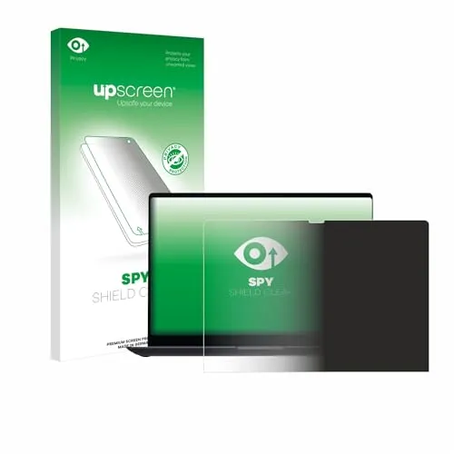 upscreen Anti-Spy Blickschutzfolie für Samsung Galaxy Book4 Ultra 16" Privacy Screen Displayschutz-Folie [Sichtschutz, Blaulichtfilter]