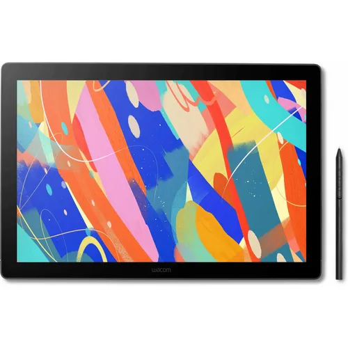 WACOM DTK168K0B - Grafiktablett Cintiq 16 - Grafiktablett für Kreative mit 2,5K-Display und ergonomischem Design. Ideal für begrenzte Arbeitsplätze - leicht, schlank und mit Wacom Pro Pen 3 für präzises Zeichnen.