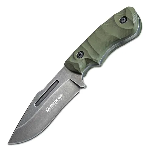 Magnum Fahrtenmesser Lil Giant - Taschenmesser mit 17,7 cm Gesamtlänge, ideal für Outdoor-Aktivitäten, ausgestattet mit einer robusten 440A Klinge und ergonomischem G-10 Griff.