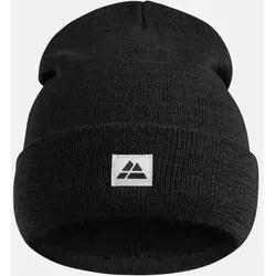 Recycelte Beanie mit Polar-Fleece - Schwarz - Vielseitige Thermo-Mütze aus hochwertigem, recyceltem Polyester mit superweichem Fleece für optimalen Tragekomfort. Ideal für kalte Tage und umweltbewusste Käufer. OEKO-TEX® STANDARD 100 zertifiziert.