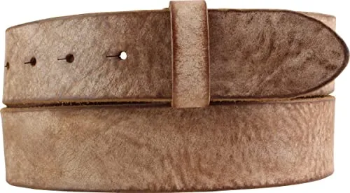 BELTINGER Wechselgürtel aus Vollrindleder im Vintage-Look - Cognac 95cm - Hochwertiger 40mm breiter Druckknopf-Gürtel aus weichem Vollrindleder im Used-Look, ideal für individuelle Anpassung und vielseitige Styles. Perfekt für Damen und Herren, langlebig und stilvoll.