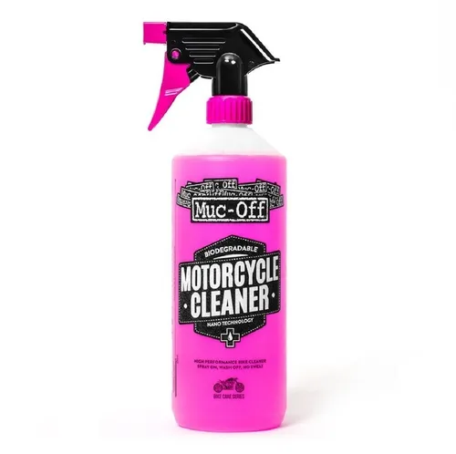 Muc Off Nano-Tech Motorcycle Cleaner 1 l - Betriebsstoffe & Fette - Hochwirksamer, biologisch abbaubarer Motorradreiniger mit innovativer Nano-Technologie für eine gründliche Reinigung ohne Schäden auf allen Oberflächen.