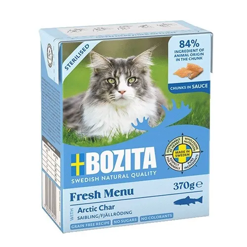 BOZITA Fresh Menu Sterilised Arctic char - nassfutter für Katzen - 7300330649225