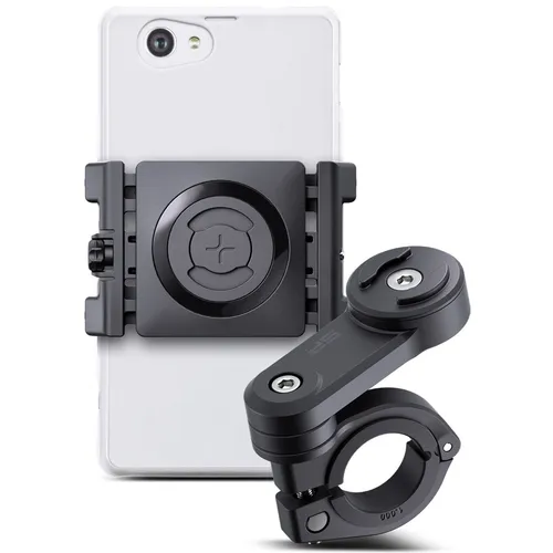 SP Connect SPC+ Moto Bundle LT - Universal Phone Clamp & Moto Mount LT - Halterungen für Zubehör, ideal für Motorräder mit einfacher Montage und langlebigem Design für sicheren Halt Ihres Smartphones.
