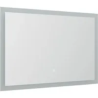 Badspiegel 90x53cm mit LED Beleuchtung und Touch Bedienung - Eleganter Badspiegel mit sanfter LED-Beleuchtung, ideal für perfektes Make-up. Die Touch-Bedienung ermöglicht einfaches Ein- und Ausschalten. Perfekte Ergänzung für Ihr Badezimmer.