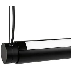 Pendelleuchte HAY, Factor Linear 1500, dimmbar, Schwarz, für Küche, Metall, Design - 152