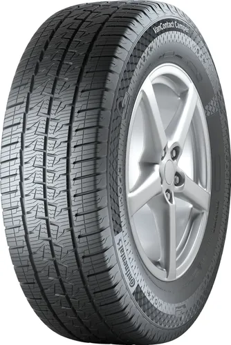 Ganzjahresreifen CONTINENTAL 225/75 R16C 118R TL CP 10 PR M+S - Autoreifen mit hervorragender Nasshaftung (Klasse A) und Schneeflocken-Symbol für sicheres Fahren bei winterlichen Bedingungen, ideal für Vans und leichte Lkw.