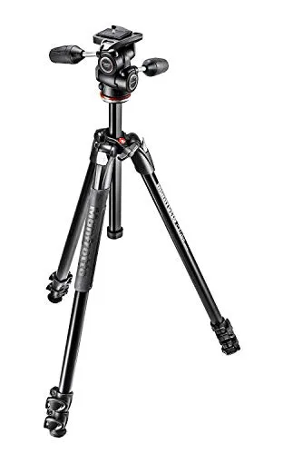 MANFROTTO MK290XTA3-3W Kit 290 Expert mit MH804-3W - Stativ-Set für Fotografen, bietet hohe Stabilität und Flexibilität für kreative Aufnahmen.