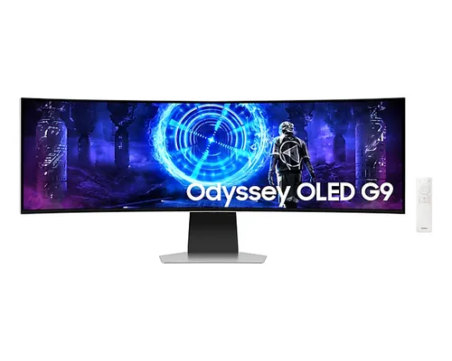 Samsung Odyssey OLED G9 G95SD - 49" Ultra-Wide Gaming Monitor - Monitore mit beeindruckender 5120 x 1440 Pixel Auflösung und lebendigen OLED-Farben für ein immersives Gaming-Erlebnis.