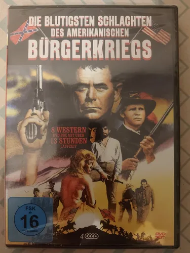 Die blutigsten Schlachten des Amerikanischen Bürgerkriegs... | DVD | NEU OVP.