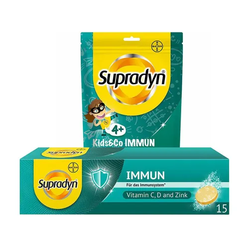 Supradyn® Immun + Supradyn® Kids & Co Immun
