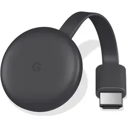 Google Chromecast Full HD - Media Player mit 1080p Auflösung und Smartphone-Fernsteuerung, ideal für Streaming auf jedem Fernseher.